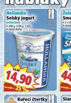 Norma Hollandia selský jogurt nabídka