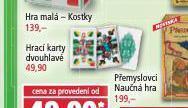 Norma Hrací karty dvouhlavé nabídka