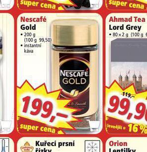 Norma Nescafé gold instantní káva nabídka