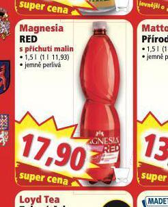 Norma Magnesia red s příchutí malin nabídka