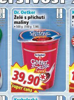 Norma Dr. oetker želé s příchutí maliny nabídka
