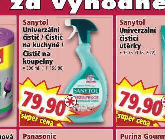 Norma Sanytol univerzální čistič nabídka