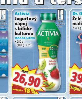 Activia jogurtový nápoj s bifidokulturou