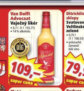 Norma Van dolft advocaat vaječný likér nabídka