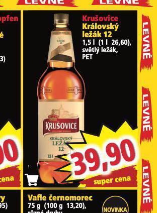 Norma Pivo krušovice 12 královský ležák nabídka