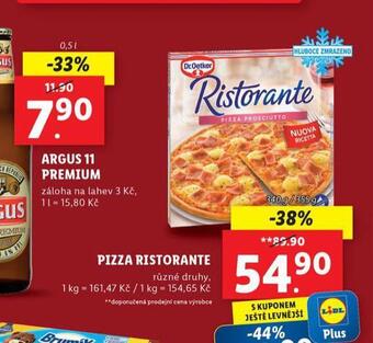 Lidl Pizza ristorante nabídka