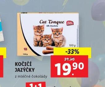 Lidl Kočičí jazýčky nabídka