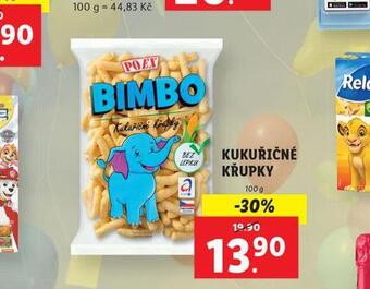 Lidl Kukuřičné křupky nabídka