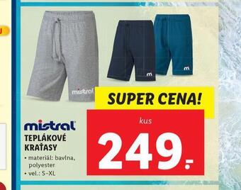 Lidl Teplákové kraťasy nabídka