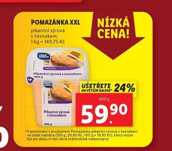Lidl Pomazánka xxl nabídka