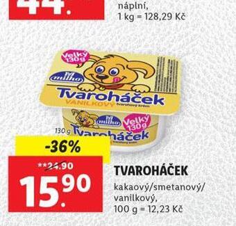 Lidl Tvaroháček nabídka