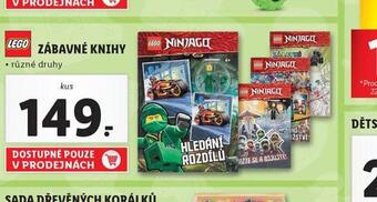 Lidl Zábavné knihy nabídka