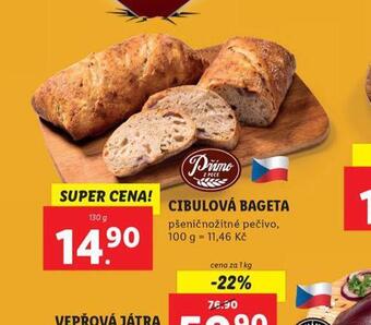 Lidl Cibulová bageta nabídka