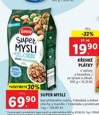 Lidl Super mysli nabídka