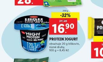 Lidl Protein jogurt nabídka