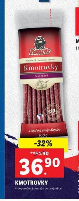 Lidl Kmotrovky nabídka