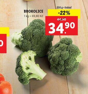 Lidl Brokolice nabídka