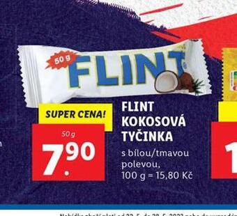 Lidl Flint kokosová tyčinka nabídka
