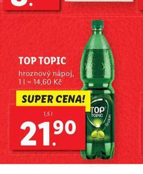 Lidl Top topic nabídka