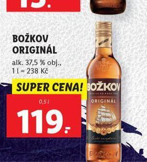 Lidl Božkov original nabídka
