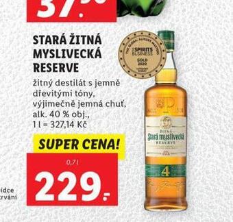 Lidl Stará žitná myslivecká reserve nabídka