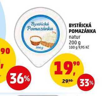 Penny Market Bystřická pomazánka, 200 g nabídka
