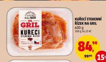 Penny Market Kuřecí stehenní řízek na gril, 600 g nabídka