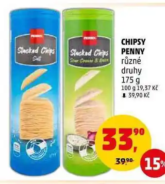 Penny Market Chipsy penny, 175 g nabídka