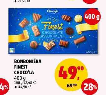 Penny Market Bonboniéra finest choco'la, 400 g nabídka