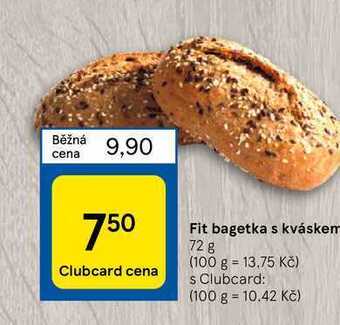 Tesco Fit bagetka s kváskem 72 g nabídka