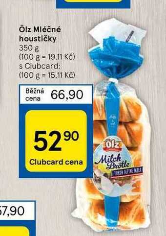 Tesco Ölz mléčné houstičky 350 g nabídka