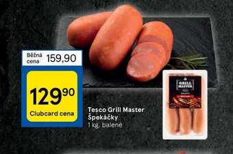 Tesco Tesco grill master špekáčky 1 kg nabídka