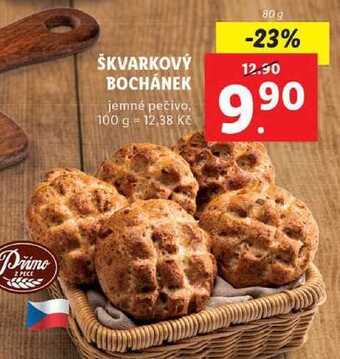 Lidl Škvarkový bochánek, 80 g nabídka