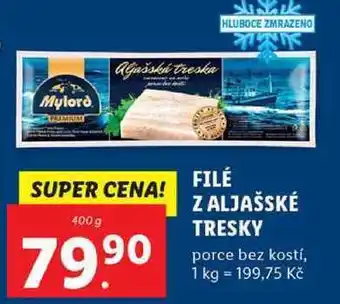 Lidl Filé z aljašské tresky, 400 g nabídka