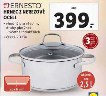 Lidl Hrnec z nerezové oceli nabídka