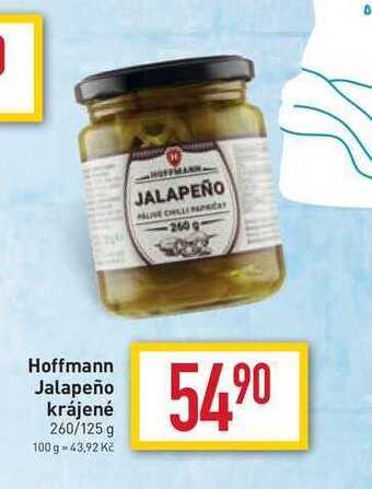 Billa Hoffmann jalapeño krájené 260/125 g nabídka