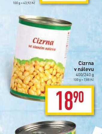 Billa Cizrna v nálevu 400/240 g nabídka