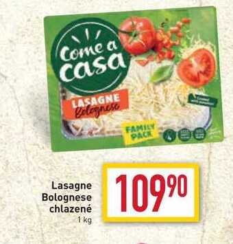 Billa Lasagne bolognese chlazené 1 kg nabídka