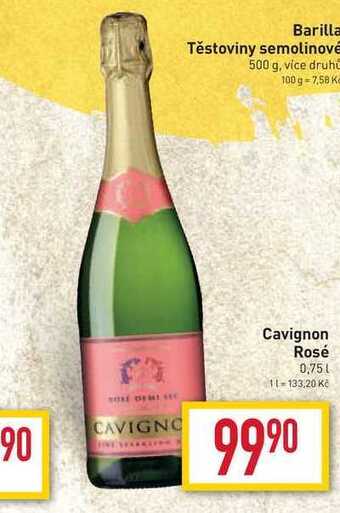 Billa Cavignon rosé 0,75l nabídka