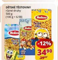 Flop Dětské těstoviny různé druhy 500 g nabídka