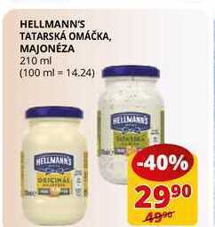 Flop Hellmann's majonéza 210 ml nabídka