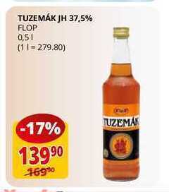 Flop Tuzemák jh 37,5% flop 0,5l nabídka