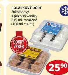 Flop Polárkový dort čokoládový, s příchutí vanilky 615ml nabídka