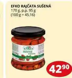 Flop Efko rajčata sušená 170 g. p.p. 95 g nabídka