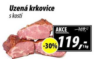 ZEMAN Uzená krkovice s kostí, 1 kg nabídka