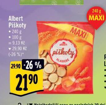 Albert Piškoty nabídka