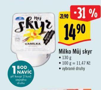 Albert Milko můj skyr nabídka