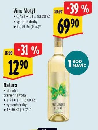 Albert Víno motýl nabídka