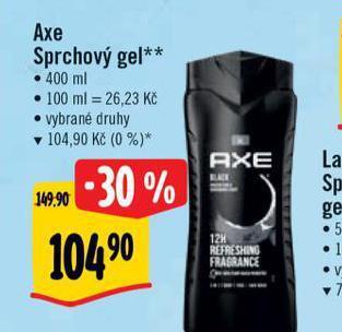Albert Axe sprchový gel nabídka