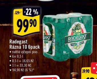 Albert Pivo radegast nabídka